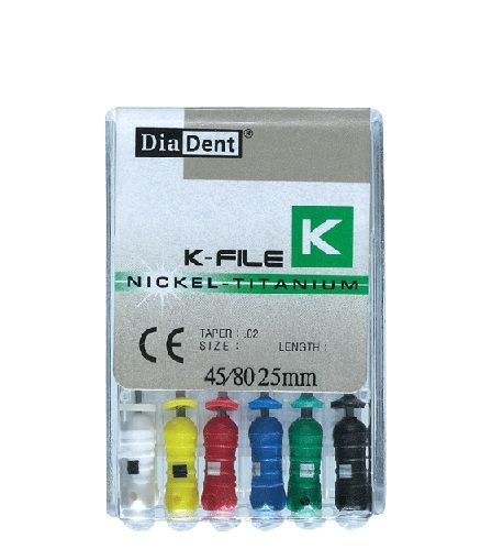 K-File Nickel-Titanium Hand Files #15-40