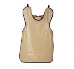 A1283 Adult X-ray apron with collar.