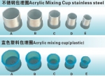 Acrylic Mixing Cup plastic A, B, C, 