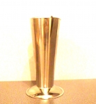 Stainless steel cup for tweezers and probe