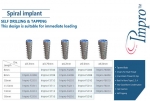 Impro internal hex spiral self drilling & tapping